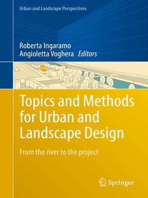 cover image of Topics and Methods for Urban and Landscape Design